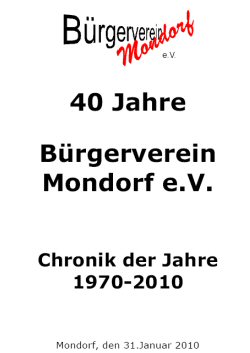 BVM 40 Jahre